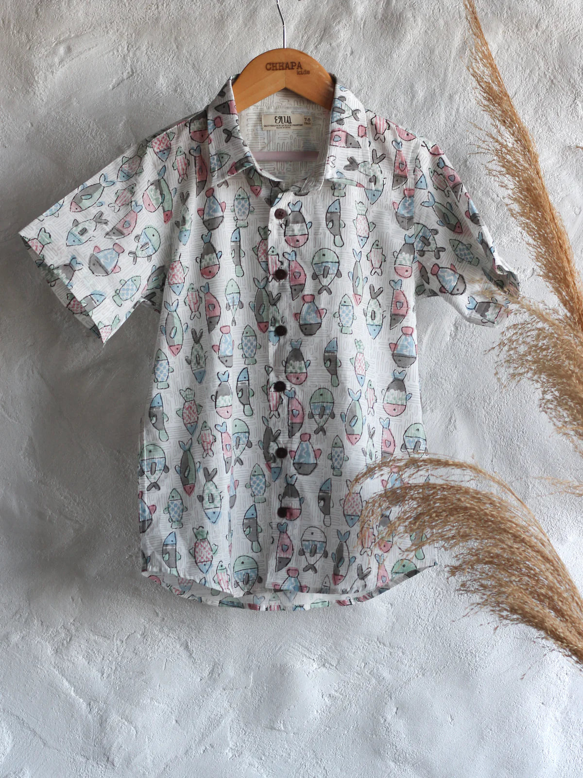 Chhapa - White Fish Shirt