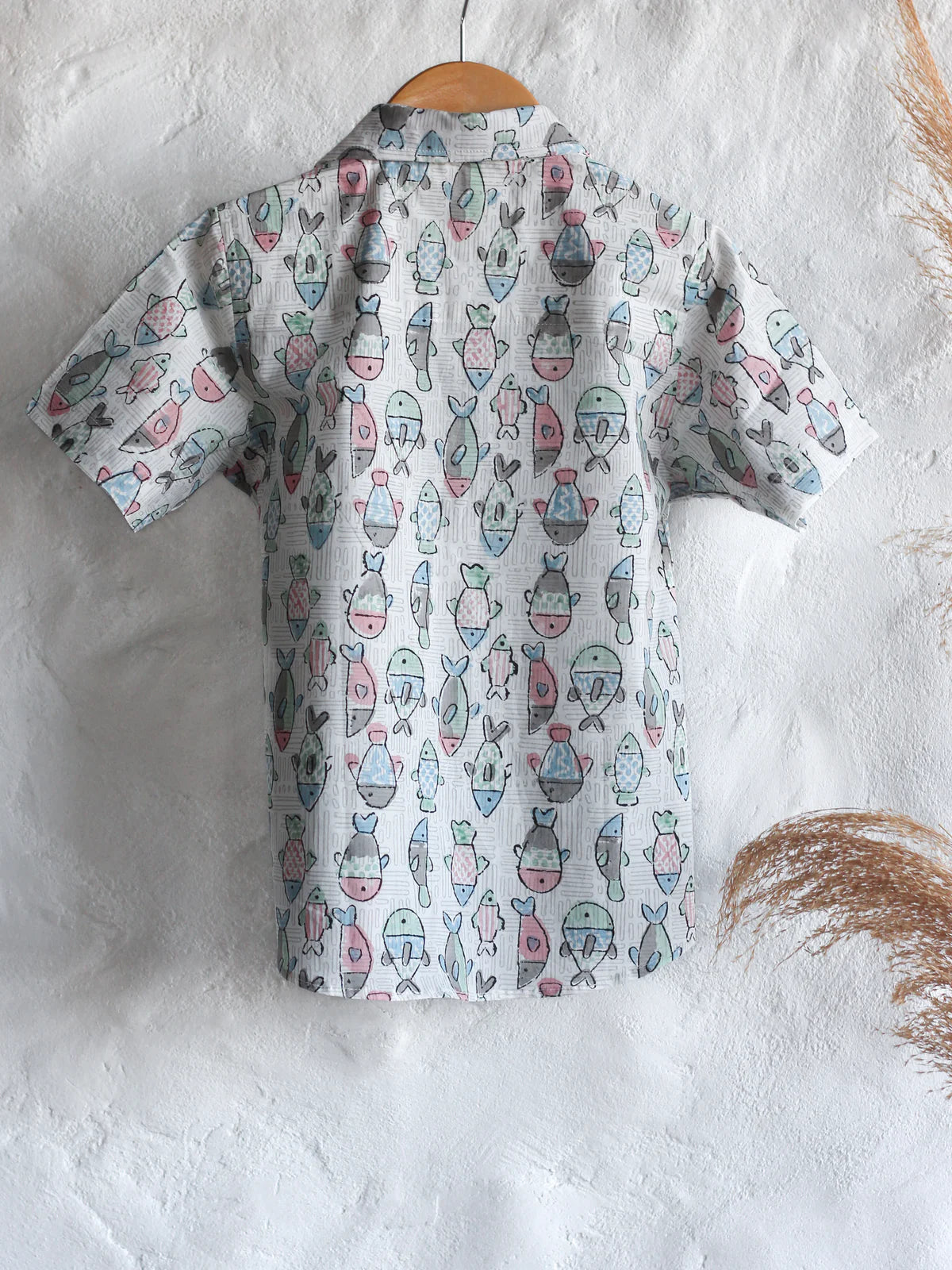 Chhapa - White Fish Shirt