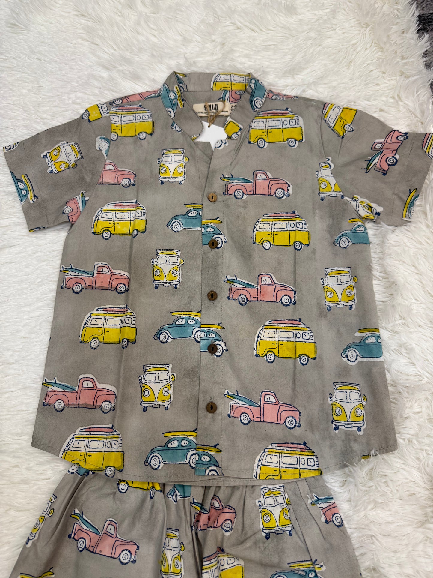 Chhapa - Camper Van Shirt and Pant set
